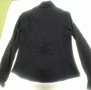 Camisa Torero Negra Bordada Talla L
