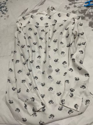 Camisa Zara Estampada Talla M