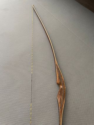 Arco Falco LongBow 40lbs 66 Carbono Bambú