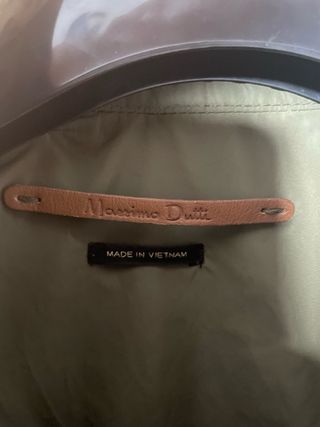 Chaqueta hombre Massimo Dutti reversible.