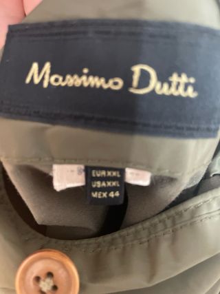 Chaqueta hombre Massimo Dutti reversible.