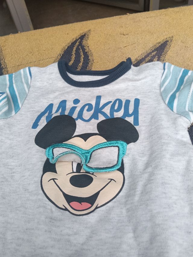 Pelele Mickey 3-6 meses ( 68 cm )