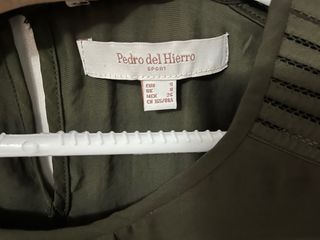 Blusa Pedro del Hierro verde oscuro 