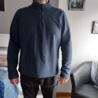 Jersey de invierno azul