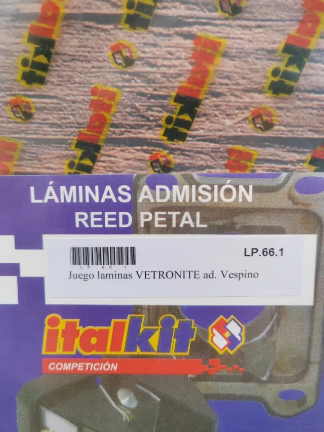 JUEGO LÁMINAS FIBRA VESPINO