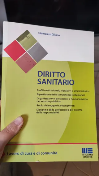 Diritto sanitario profili costituzionali, legis...