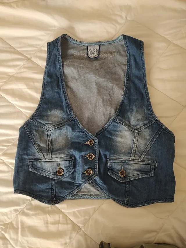Chaleco vaquero Miss Sixty Talla S
