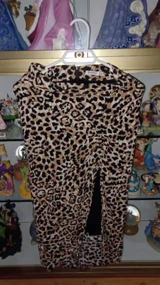 Falda Stradivarius Animal Print