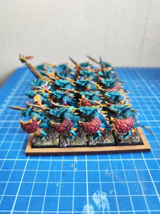 Warhammer Hombres Lagarto 20 Saurios con Lanza
