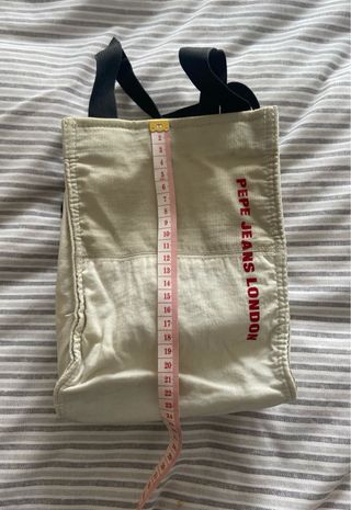 Bolso Pepe Jeans London Beige y Negro