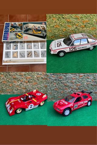 Coches Citroën, Ferrari y Diorama
