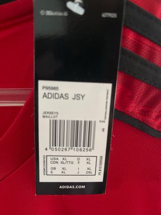 Camiseta Roja United Talla XL