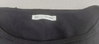 Jersey Zara Basic Talla XL Negro