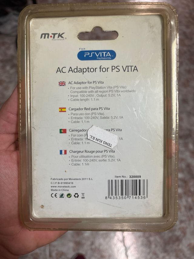 Cargador MTK para PS Vita