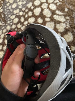 Casco de bici blanco