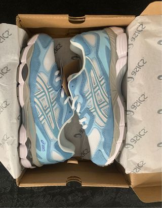 Asics Zapatillas Deportivas Azul y Blanco