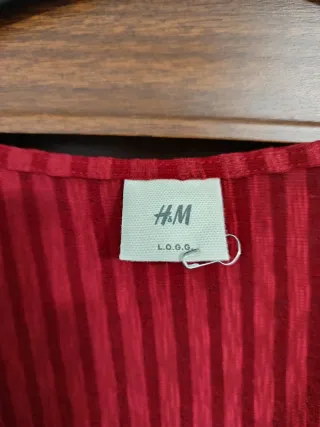 Camiseta roja mujer manga larga