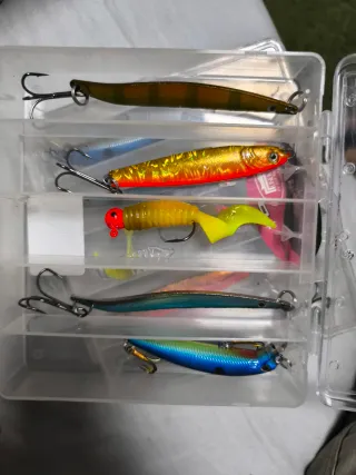 5 señuelos de pesca