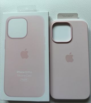 Funda iPhone 13 Pro Rosa Silicone MagSafe