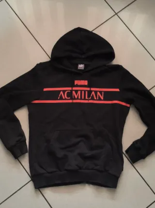 Felpa Puma X AC Milan Originale Nera