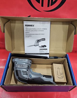 Tijeras para hierba y arbustos Ferrex 12V
