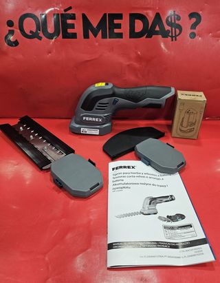 Tijeras para hierba y arbustos Ferrex 12V