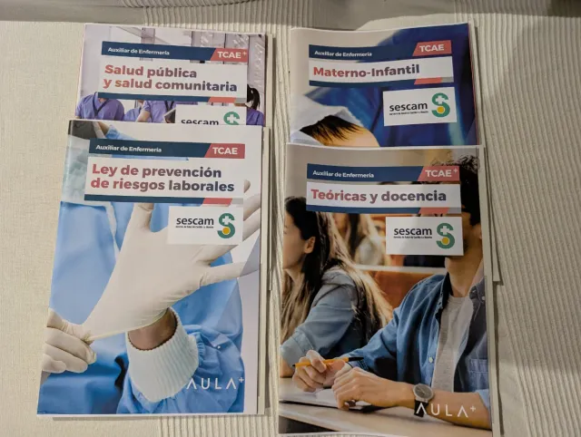 Temario oposición de Castilla La Mancha TCAE