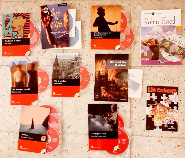 10 libros de inglés,