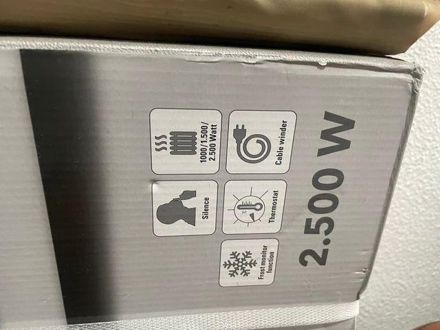 Radiador Trotec TRH 21 E 2500W