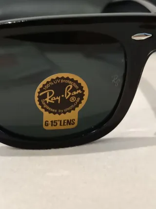 Gafas de sol Ray-Ban Wayfarer negras