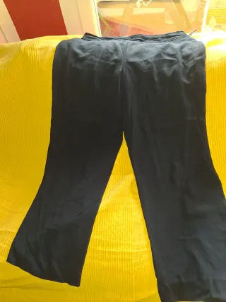 Pantalón azul marino mujer