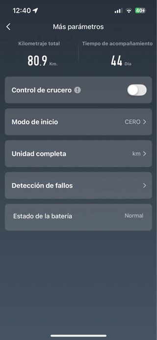 Patinete eléctrico casi nuevo