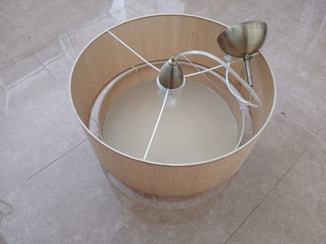 2 Lámpara de techo moderna