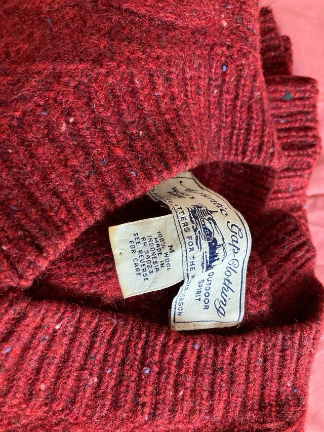 Maglione Gap Uomo/Donna Taglia M Rosso