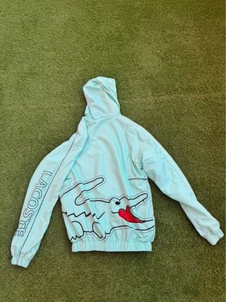 Chaqueta deportiva Lacoste verde agua