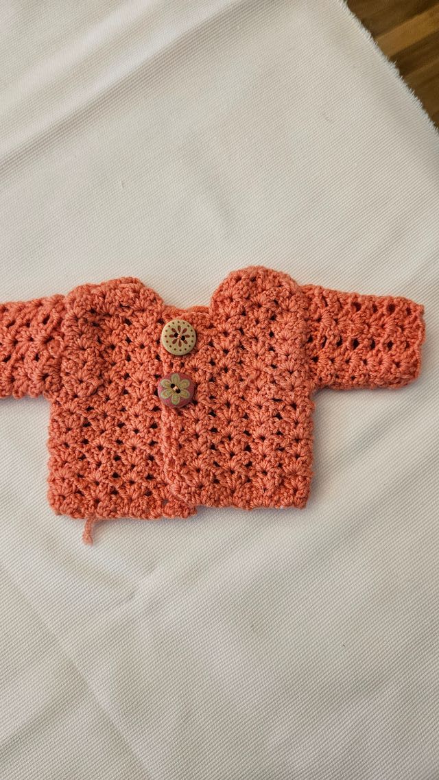 Muñeca de tela 33 cm con ropa