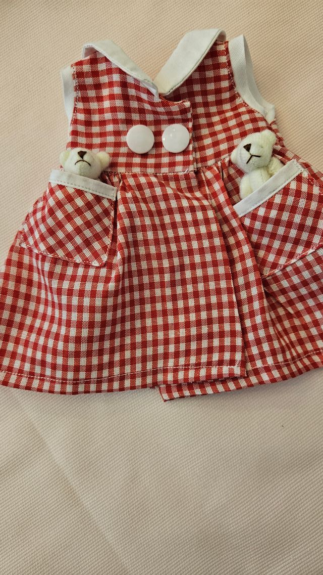 Muñeca de tela 33 cm con ropa