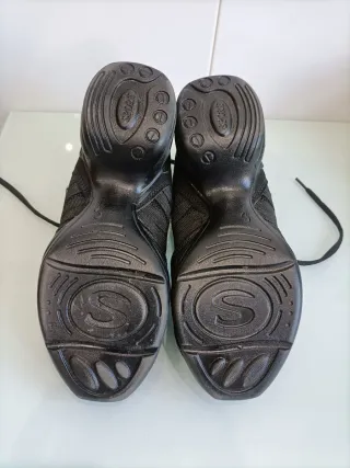 Zapatillas baile estilo capezio suela partida niña