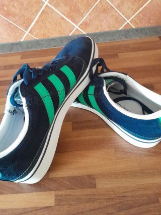 Zapatillas Adidas Azul y Verde