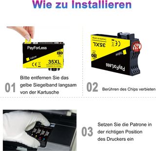 ✨ - PayForLess Para Epson 35XL, Epson Workforce Pr