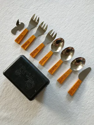 Set posate vintage sovietico