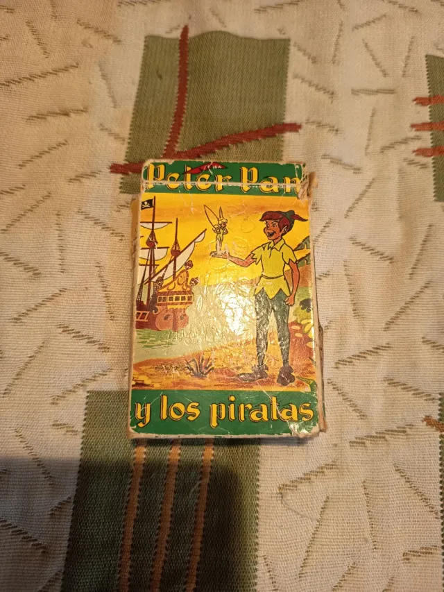 Vintage Disney Peter Pan y los Piratas Fournier. 