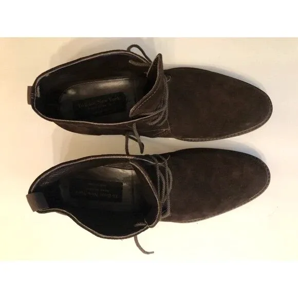 Stivali Chukka in pelle scamosciata marroni