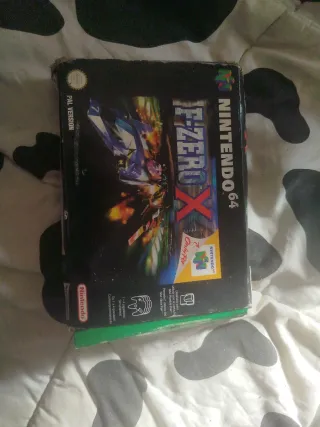 F-Zero X Nintendo 64 con scatola e manuale
