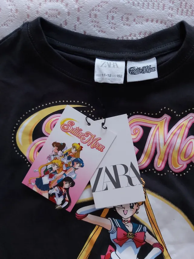 Sailor Moon x Zara Camiseta talla S o 11-12