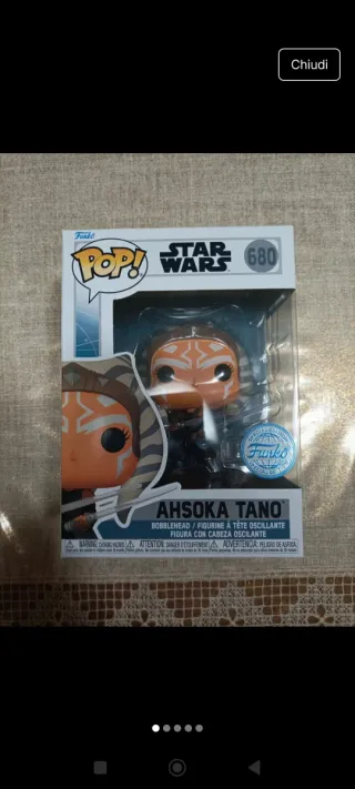 Funko Pop Ahsoka Tano Star Wars 680