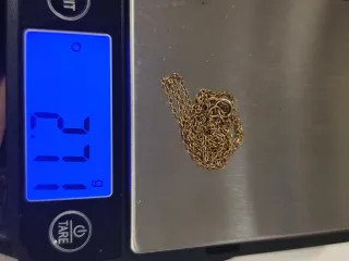 Cadena Oro 18 kilates.