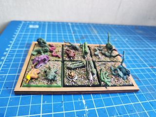 Warhammer Hombres Lagarto 6 Peanas Enjambres