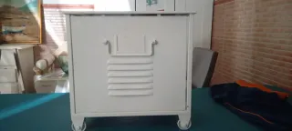 Mesilla auxiliar Metálica Ikea Blanca