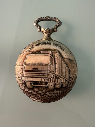 OROLOGIO DA TASCA SVIZZERO TRUCKER DA COLLEZIONE